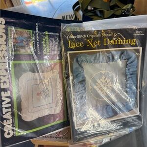 Expressions Creative Cross-Stitch and Lace Kit